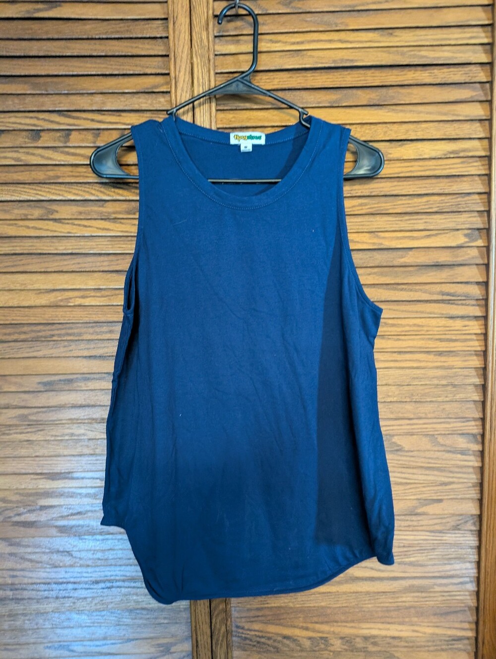Tipsy Elves NWOT Dark Blue Tank Top Womans‎ Size XL